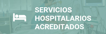 Servicios hospitalarios acreditados
