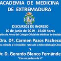 Discurso de ingreso en la Academia de Medicina de Extremadura. Dra. Dª. Carmen Pazos Pacheco Discurso de ingreso en la Academia de Medicina de Extremadura. Dra. Dª. Carmen Pazos Pacheco