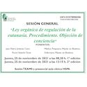 Ley orgánica de regulación de la eutanasia. Procedimiento. Objeción de conciencia