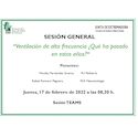 Ventilación de alta frecuencia ¿Qué ha pasado en estos años?