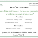 Vasculitis sistémicas: formas de presentación y tratamientos de inducción