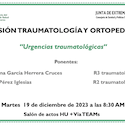 Urgencias traumatológicas