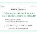 Uso seguro del medicamento en el paciente institucionalizado