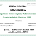 Regulación Inmunológica y Autoinmunidad: Premio Nobel de Medicina 2025