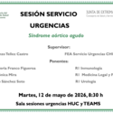 Síndrome aórtico agudo