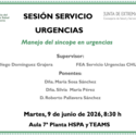 Manejo del síncope en urgencias