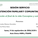 Atención al final de la vida: Conceptos y cuidados