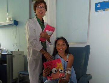 Día del libro en el aula hospitalaria. 2017.