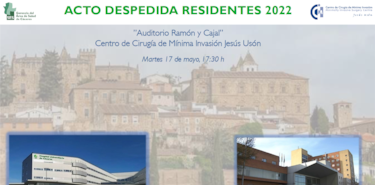 Acto despedida residentes 2022