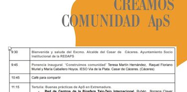 RADIO HOSPITALN INVITADA A LAS JORNADAS DE BUENAS PRCTICAS DE ApS EN EXTREMADURA