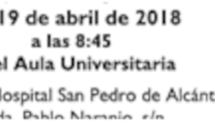 Presentacin Institucional Complejo Hospitalario Universitario de Cceres