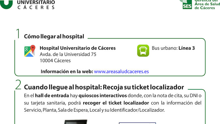 HUC Informacin acceso CEX