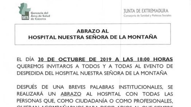 Despedida Hospital Ntra Sra de la Montaa Despedida Hospital Ntra Sra de la Montaa