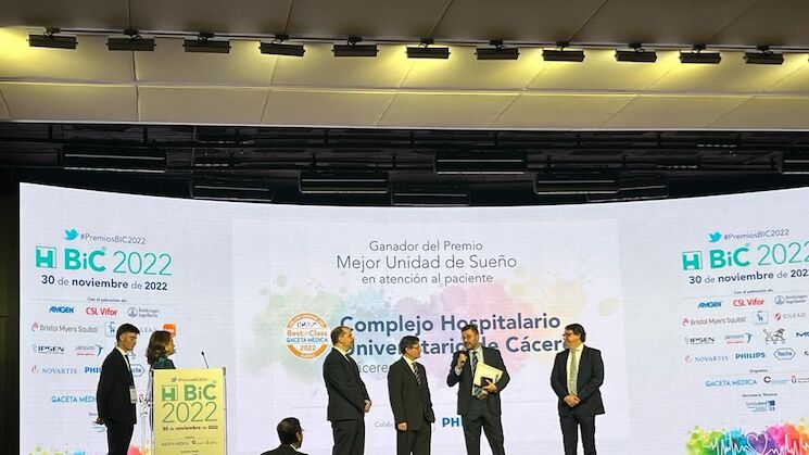 Galardn mdico para la Unidad Multidisciplinar de Sueo del Hospital San Pedro de Alcntara de Cceres Galardn mdico para la Unidad Multidisciplinar de Sueo del Hospital San Pedro de Alcntara de Cceres