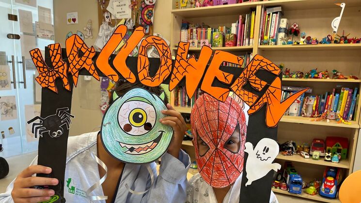 Halloween en el aula Hospitalaria
