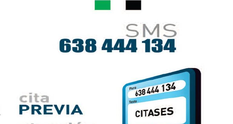 Cita previa por SMS