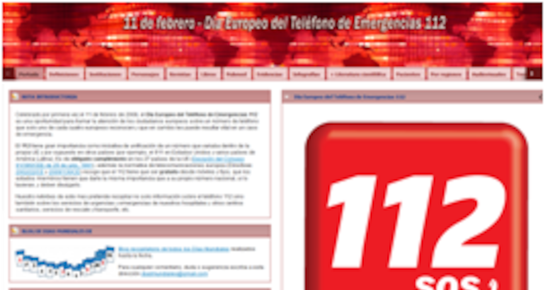 Da Europero del  Telfono de Emergencias 112