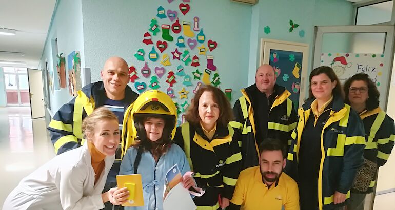 Correos visita a ls nis ingresados