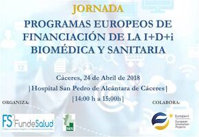 Jornada sobre Programas Europeos de Financiación de la I+D+i Biomédica y Sanitaria  