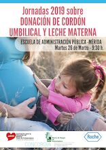 Jornadas 2019 sobre Donación de cordón umbilical y leche materna