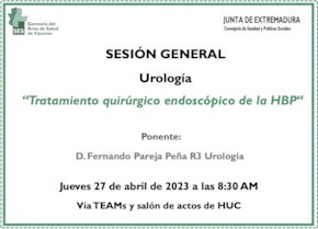 Tratamiento quirúrgico endoscópico de la HBP