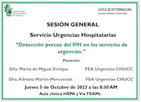 Detección precoz del VIH en los servicios de urgencias
