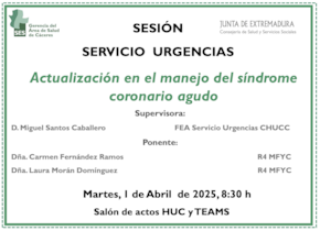 Actualización en el manejo del síndrome coronario agudo