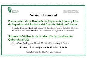 5 de mayo - Actividades Mes de Seguridad Paciente