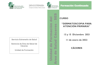 CURSO “DERMATOSCOPIA PARA ATENCIÓN PRIMARIA”
