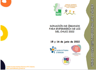 DONACIÓN DE ÓRGANOS PARA ENFERMERÍA DE UCI DEL CHUCC 2022