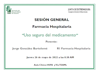 Uso seguro del medicamento
