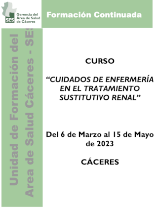 CUIDADOS DE ENFERMERÍA EN EL TRATAMIENTO SUSTITUTIVO RENAL