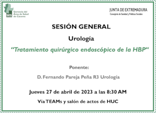 Tratamiento quirúrgico endoscópico de la HBP