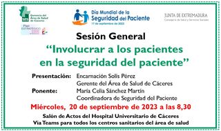 Involucrar a los pacientes en la seguridad del paciente