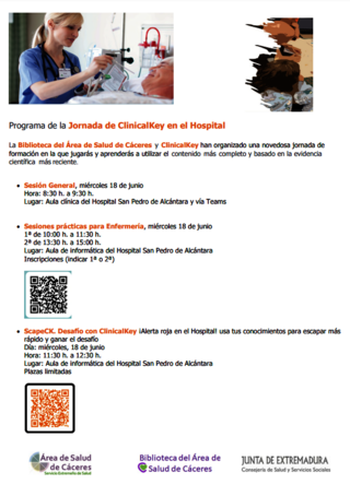 Jornada del Clinical Key en el Hospital