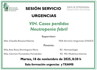 VIH. Casos perdidos Neutropenia febril