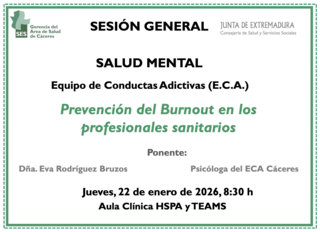 Prevención burnout en los profesionales sanitarios