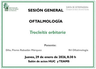 Trocleítis orbitaria