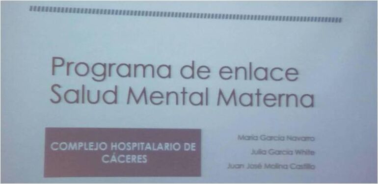 El hospital universitario de Cceres inicia un programa de salud mental materna