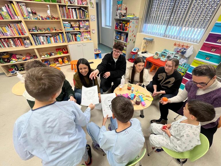 5 Febrero recibimos la visita de un grupo de estudiantes  alemanes del centro de formacin profesional GGSD  Bildungszcentrum Ingolstadt