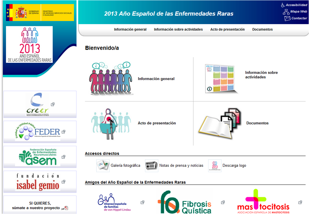 portal enfermedades raras