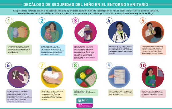 Decalogo seguridad niño ingresado Decalogo seguridad niño ingresado