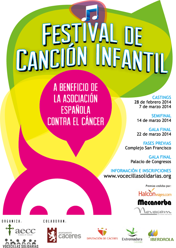 AECC festival cancion infantil 2014 AECC festival cancion infantil 2014