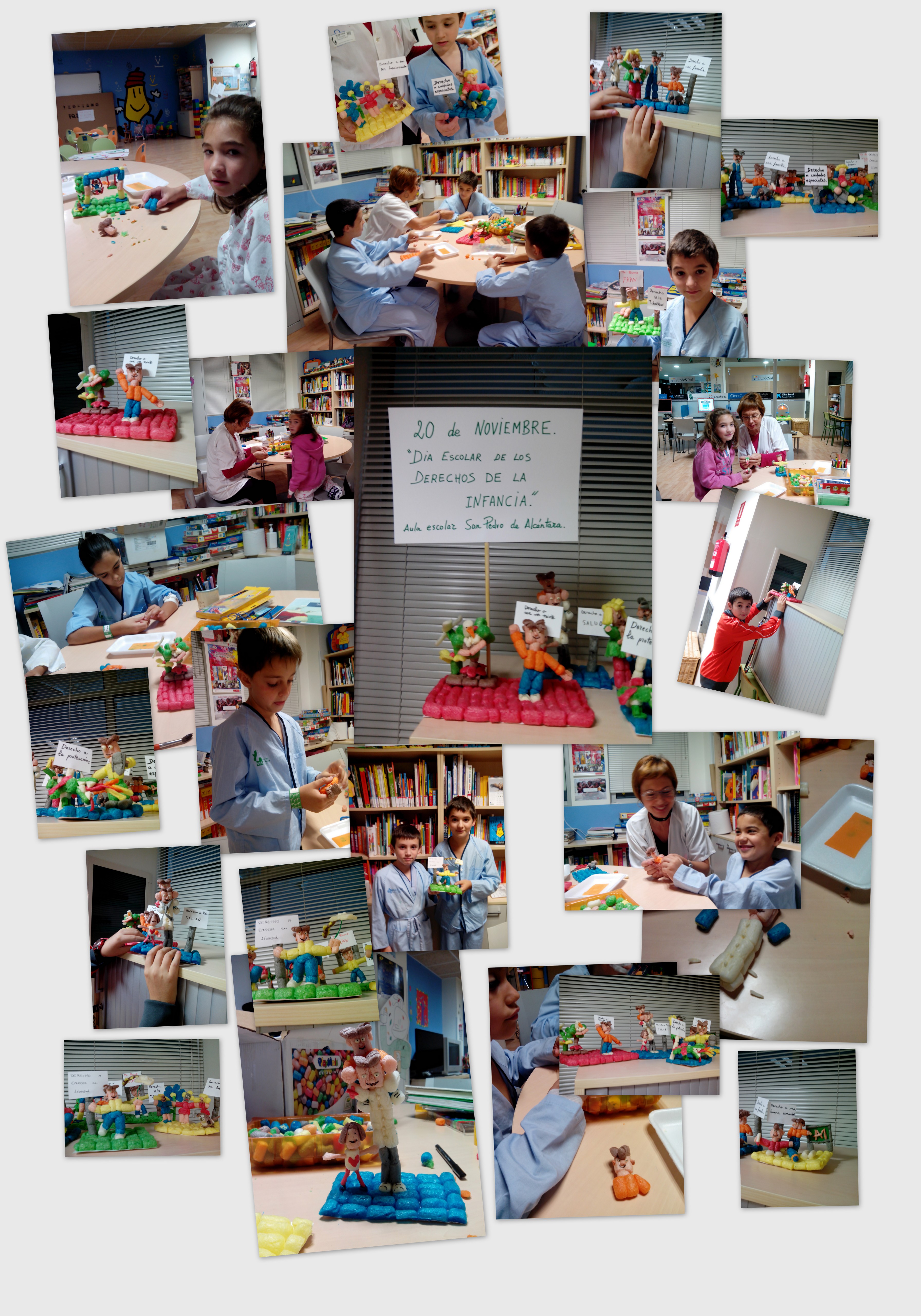 Derechos infancia collage Derechos infancia collage