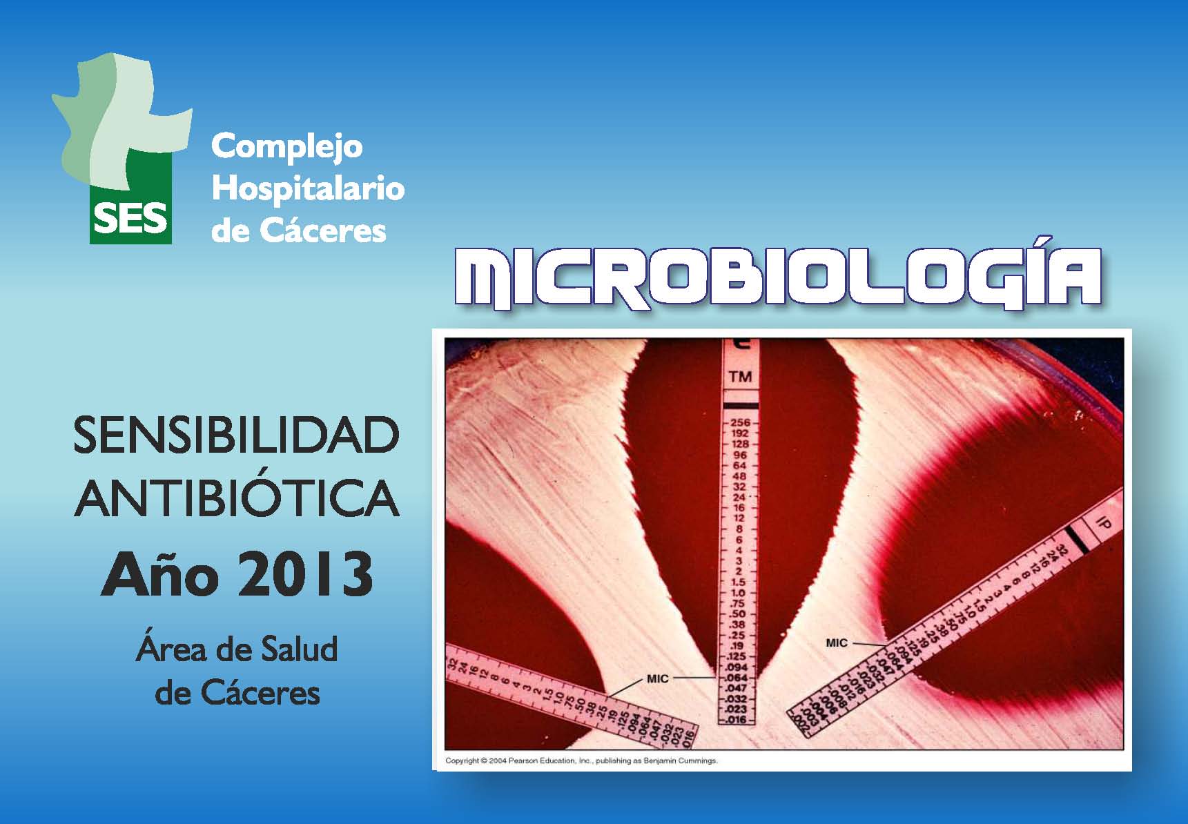 Sensibilidad Antibiótica 2013 Sensibilidad Antibiótica 2013