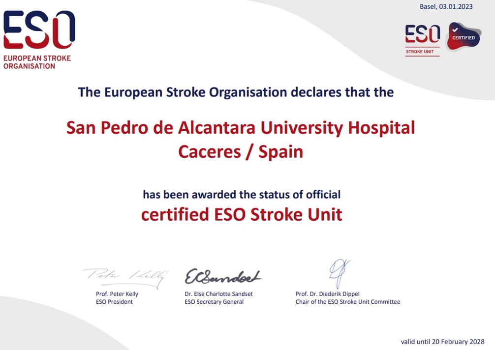 ESO Stroke Unit 