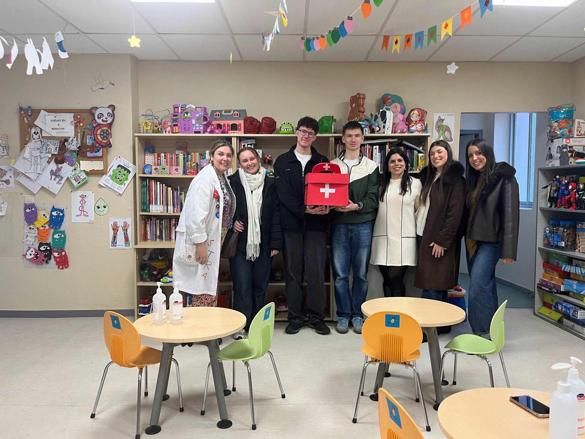 5 Febrero recibimos la visita de un grupo de estudiantes alemanes